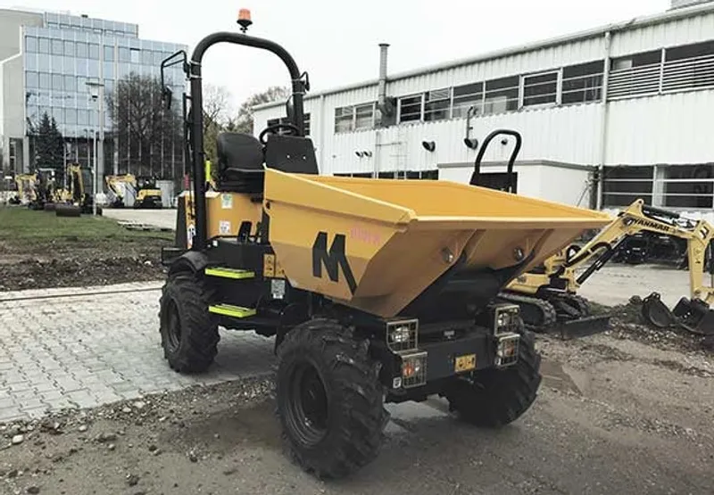 mecalac-dumper-klarx-Logistikzentrum