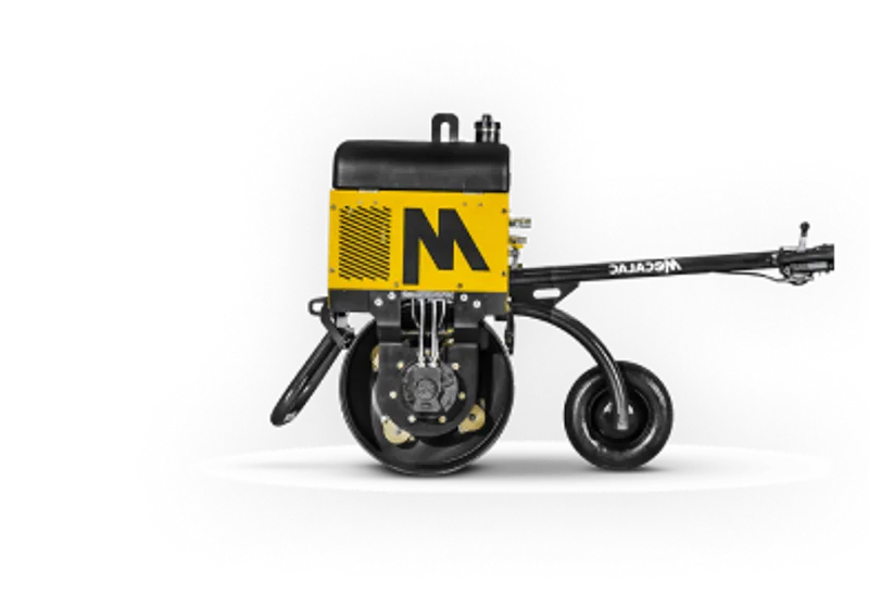 Mecalac Maschine in gelb